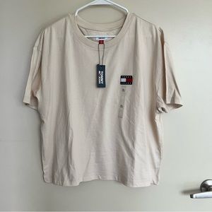 Tommy Jeans beige t-shirt